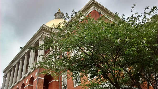 Massachusetts State House on Beacon Hill