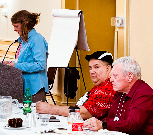 From left: Pamela Goodwin, Jorge Maldonado, Donald Hamilton