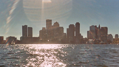 Urban Skyline from the Harbor